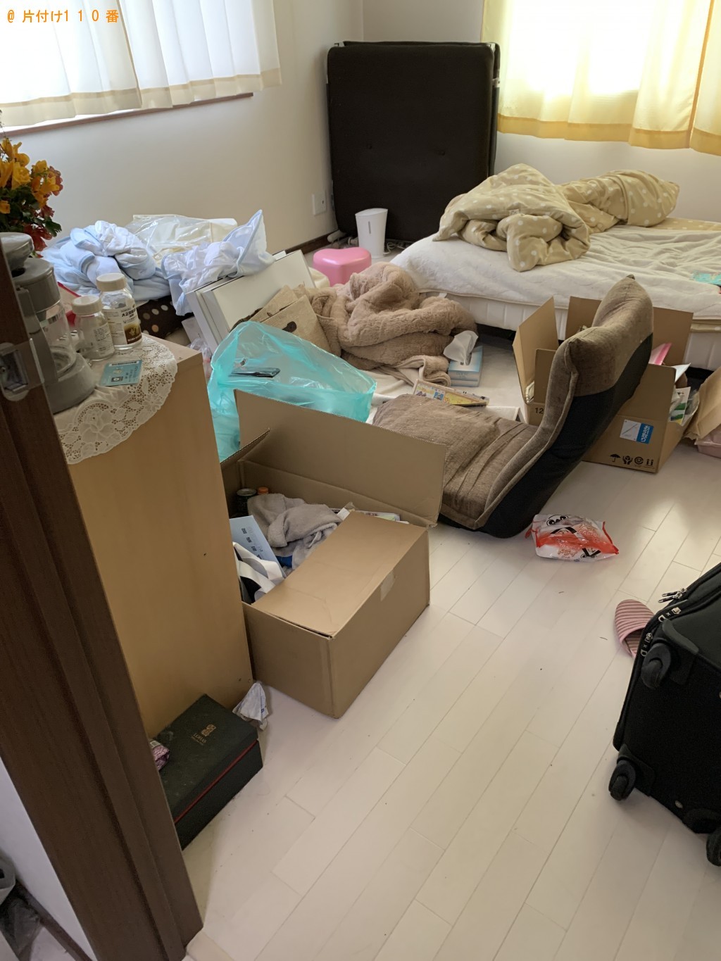 【五所川原市】冷蔵庫、洗濯機、電子レンジ、折り畳みベッド等の回収