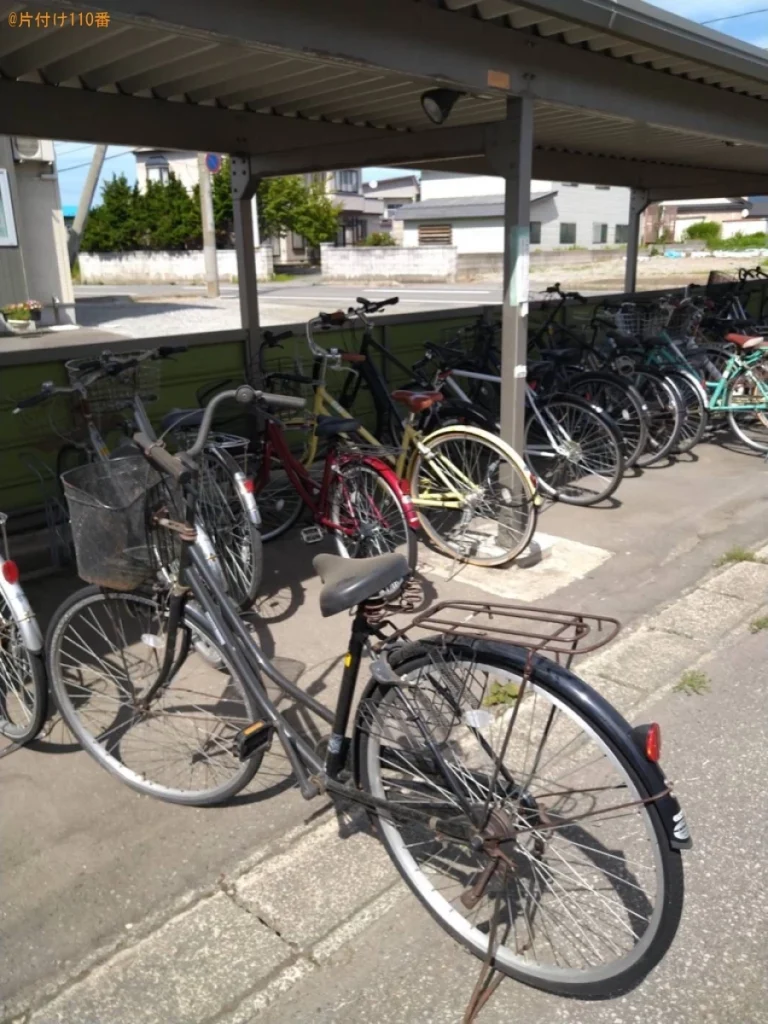 【青森市】自転車の回収・処分ご依頼　お客様の声