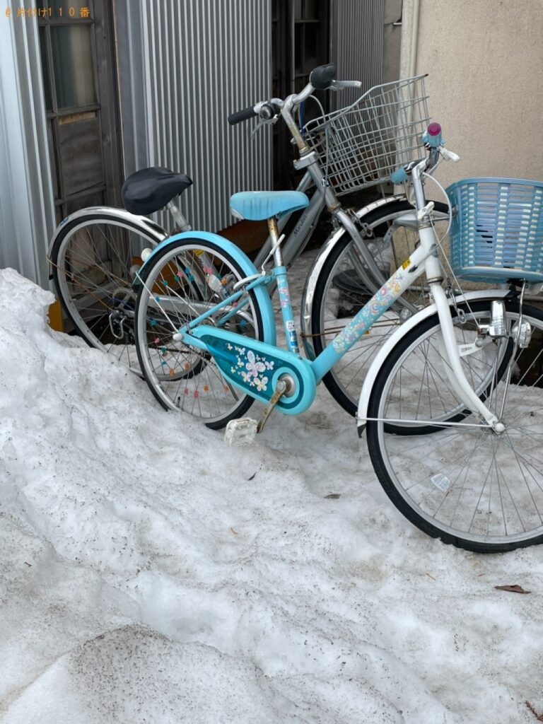 【青森市問屋町】自転車、椅子、スタンドミラー、カーペット等の回収