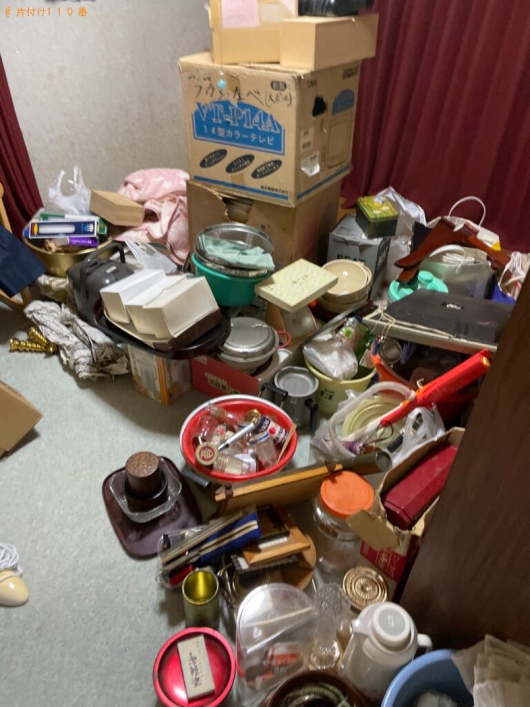 【青森市】調理器具、バケツ、ポット、ロープ、一般ごみ等の回収