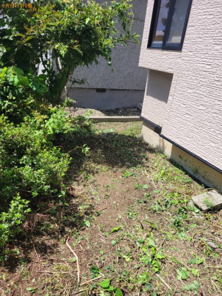 【青森市】草刈り作業ご依頼　お客様の声