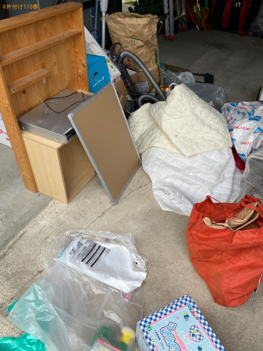 【青森市】掃除機、棚、小型家電、布類等の回収・処分ご依頼