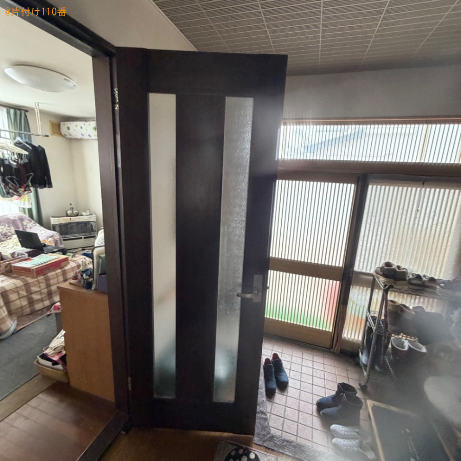 【青森市】木材の回収・処分、蝶番の修理、木の選定作業ご依頼